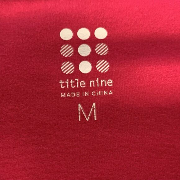 Title Nine Gidget Dress Size M Pink Colorblock Stretch Athletic Active Golf Bike - Picture 4 of 10